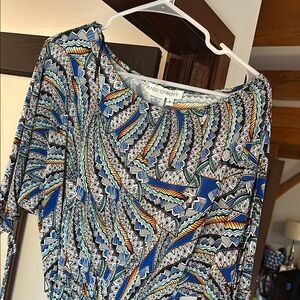 Maggy London Geometric Print Dress.